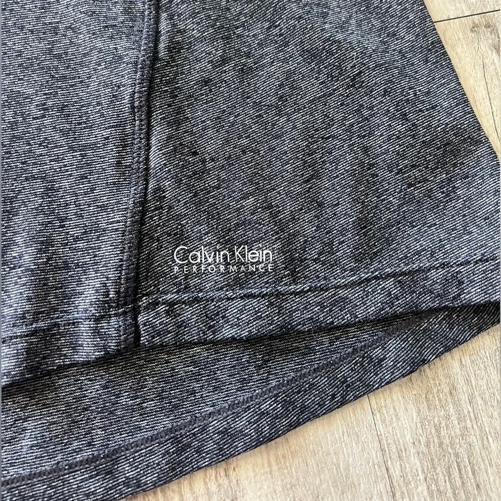 Calvin Klein Performance Heather Gray T-Back Workout Tank Top Women’s Medium - Picture 7 of 8